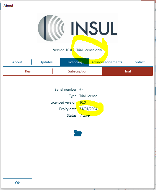 Trials Insul 100 User Guide 